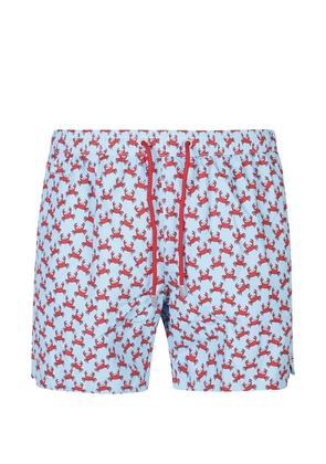 MC2 Saint Barth crab print swim shorts - Blue