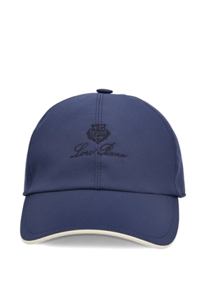 Loro Piana logo-embroidery baseball cap - Blue