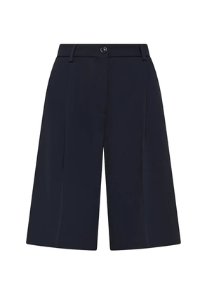 Cruna pleated shorts - Blue