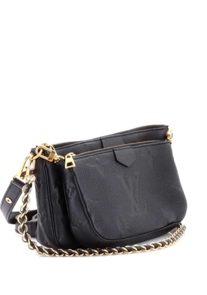 Louis Vuitton Pre-Owned Multi Pochette Accessoires Monogram Empreinte Giant crossbody bag - Black