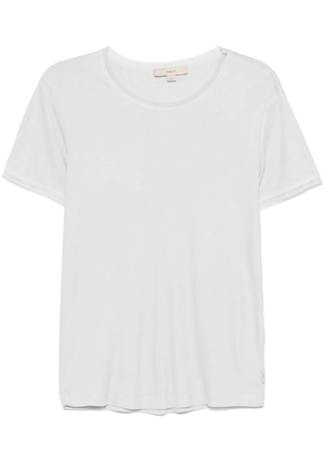 REMAIN mesh-trim T-shirt - Grey