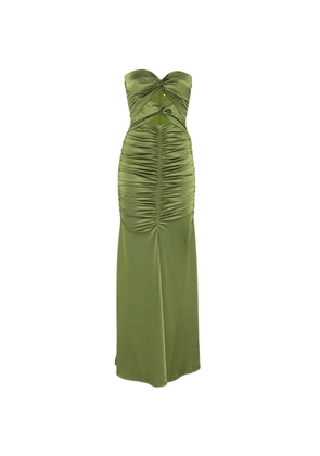 Essentiel Antwerp knot-detail midi dress - Green