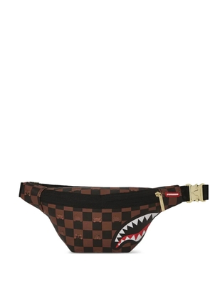 Sprayground Sharks in Paris belt bag - Brown