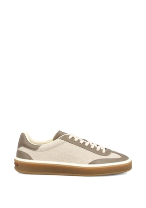 Loro Piana lace-up fastening sneakers - Neutrals