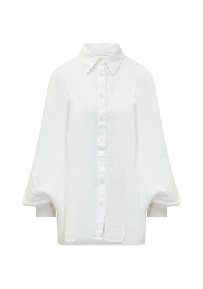 SoSUE balloon-sleeve blouse - White