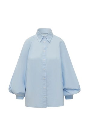 SoSUE bishop-sleeve blouse - Blue