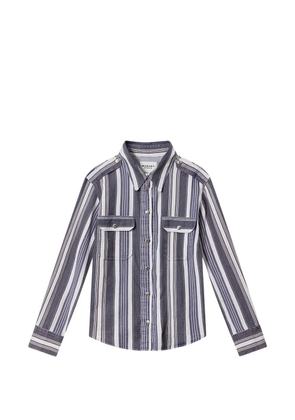 MARANT ÉTOILE GELVA striped shirt - Blue