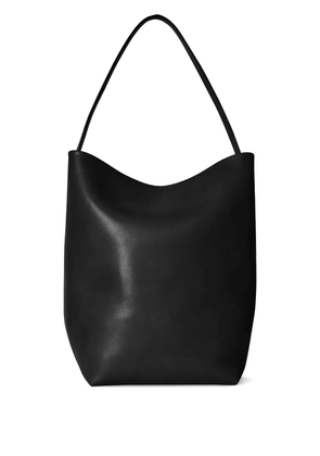 The Row Park slouchy leather tote bag - Black