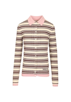 Moncler striped shirt - Neutrals