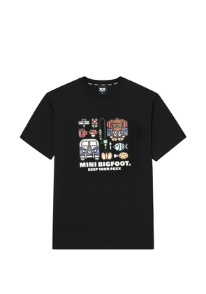 FINGERCROXX crew-neck T-shirt - Black