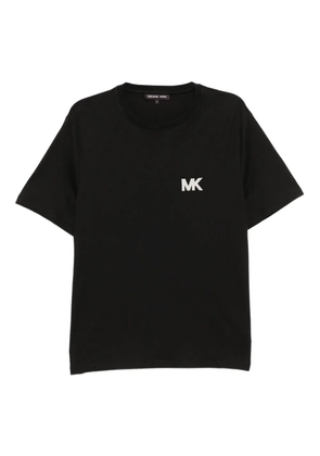 Michael Kors logo appliqué T-shirt - Black