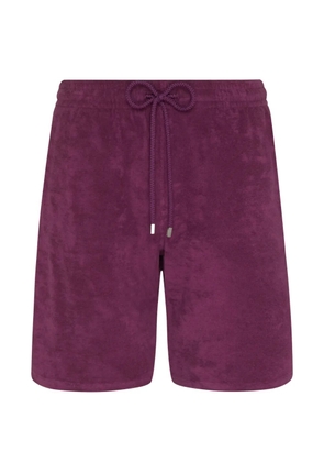 Vilebrequin drawstring terry bermuda shorts - Purple