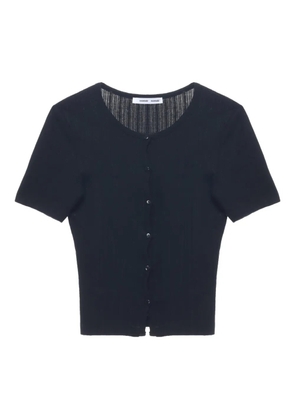SAMSOE SAMSOE Sajuni ribbed button cardigan - Black