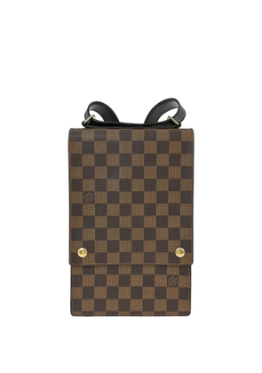 Louis Vuitton Pre-Owned 1999 Damier Ebene Portobello shoulder bag - Brown