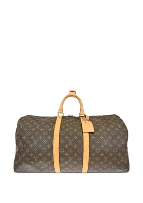 Louis Vuitton Pre-Owned 1996 Keepall 60 monogram travel handbag - Brown