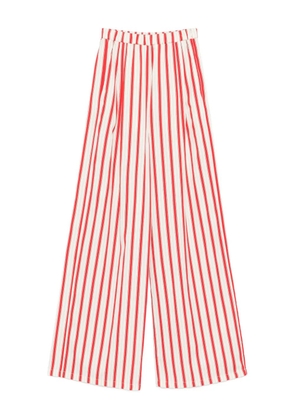 Forte Forte striped trousers - White