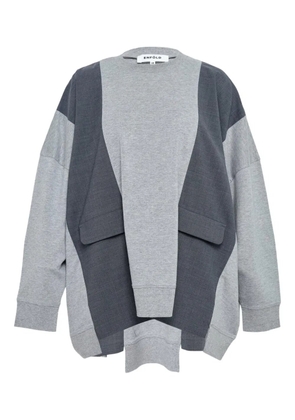 Enföld panelled sweatshirt - Grey