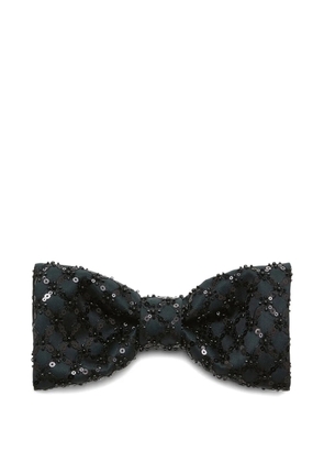 Dorothee Schumacher sequin bow tie - Black