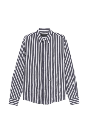 DSQUARED2 striped-pattern shirt - Blue