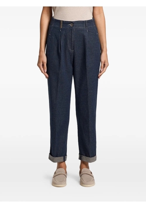 Peserico pleated trousers - Blue