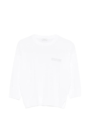 Peserico crew-neck sweater - White