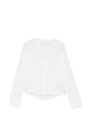 The Row Gano button-fastening top - White