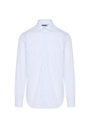 Barba striped shirt - Blue