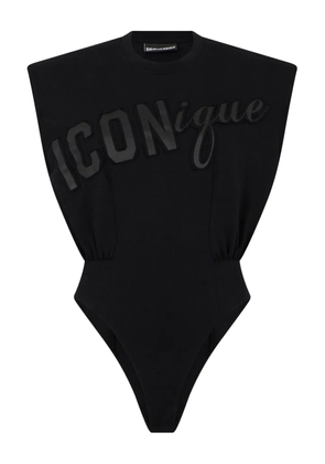DSQUARED2 ICONique padded jersey top - Black