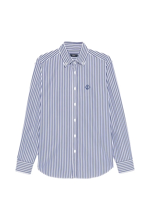Herno striped-pattern long-sleeve shirt - Blue