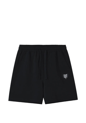 FINGERCROXX drawstring logo shorts - Black