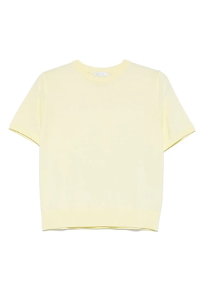 Patrizia Pepe knitted T-shirt - Yellow