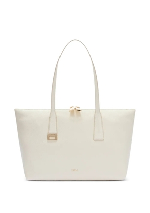 Furla Olivia M top handle tote bag - Neutrals