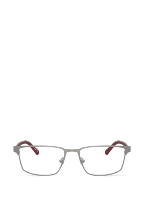 Emporio Armani rectangle-frame glasses - Grey