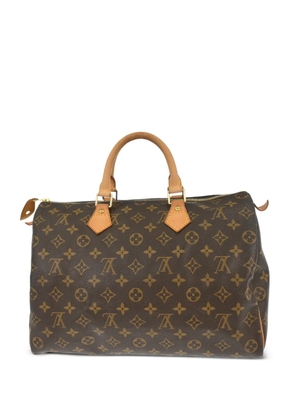 Louis Vuitton Pre-Owned 2002 35 Speedy monogram holdall - Brown