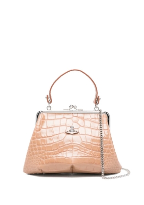 Vivienne Westwood Orb embossed top-handle tote bag - Neutrals