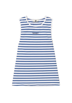 TWINSET striped tank top - White