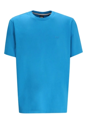 BOSS crew-neck short-sleeved T-shirt - Blue