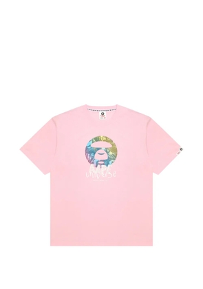 AAPE BY *A BATHING APE® graphic-print T-shirt - Pink