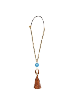 MALIPARMI chain tassel-pendant necklace - Gold