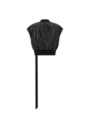 Rick Owens DRKSHDW Tatlin Bomber cropped vest - Black