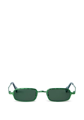 Kuboraum Z18 rectangular-frame sunglasses - Green