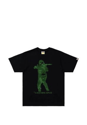 A BATHING APE® Bitmap Soldier T-shirt - Black