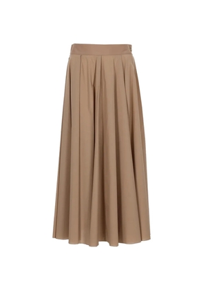 Fay pleated skirt - Brown