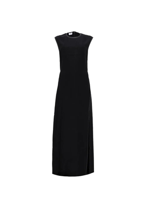Filippa K contrast stitching dress - Black