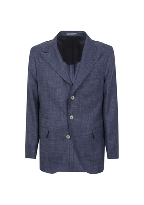 Brunello Cucinelli button jacket - Blue