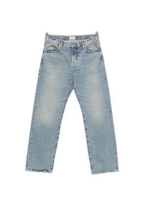 Emporio Armani logo-patch jeans - Blue