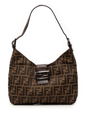 Fendi Pre-Owned 2000-2010 Zucca Canvas shoulder bag - Brown