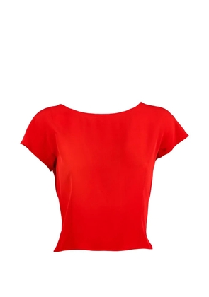 Genny Vintage short-sleeve top - Red
