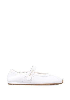 Miu Miu Plume sneakerinas - White