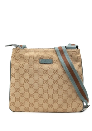 Gucci Pre-Owned 2000-2015 GG Canvas Web crossbody bag - Brown